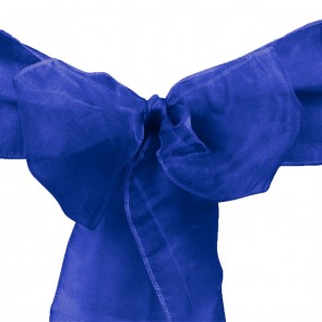 Organza Royal Blue