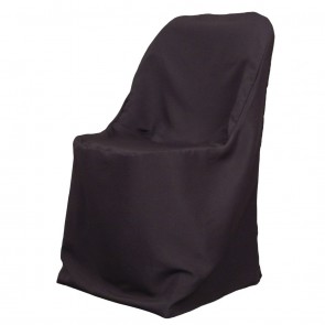 Polyester Folding Chair Cover-Black